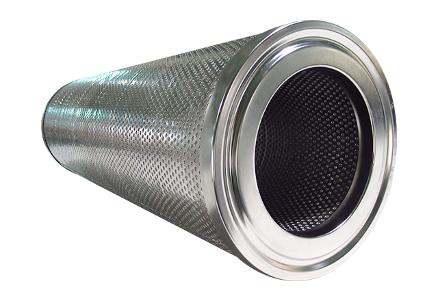 Oil and mist separation filter element